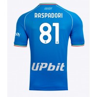 SSC Napoli Giacomo Raspadori #81 Heimtrikot 2023-24 Kurzarm